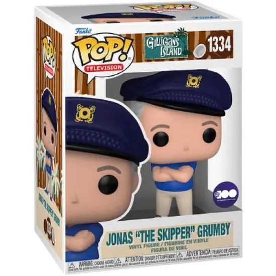 FUNKO POP! TELEVISION: Gilligan's Island - Jonas "The Skipper" Grumby image {1}