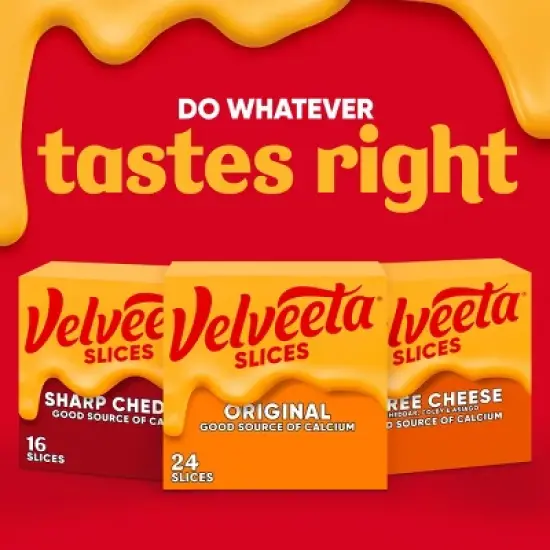 Velveeta Cheese Slices - 16oz/24ct image {6}
