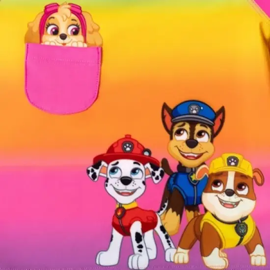 Paw Patrol Rubble Marshall Chase Girls Rash Guard Tankini Top and Bikini Bottom 3 Piece Swimsuit Set Little Kid  image {4}