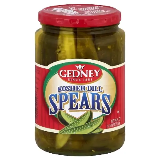 Gedney Pickles Kosher Dill Spears - 24oz image {1}