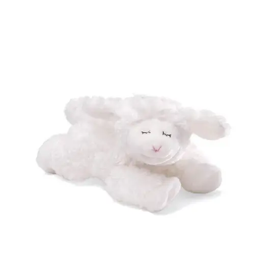 Gund Winky Lamb 7 Inch Plush Animal Rattle image {1}