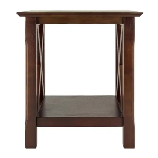 Xola End Table Cappuccino - Winsome image {1}