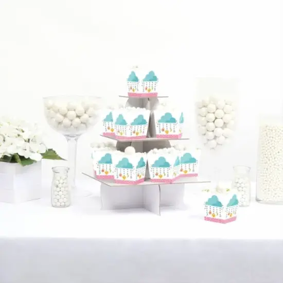 Big Dot of Happiness Colorful Baby Shower - Party Mini Favor Boxes - Gender Neutral Party Treat Candy Boxes - Set of 12 image {1}