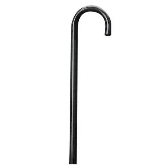 Carex Round Handle Wood Cane Black 1" image {8}