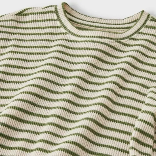 Baby Boys' 2pc Waffle Sweatshirt & Jogger Pants Set - Cat & Jack&trade; image {2}