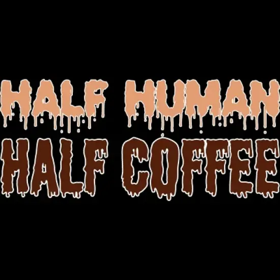 Men's Design By Humans Funny Halloween Costume For Coffee Addicts By TeeShirtMadness Tank Top image {1}