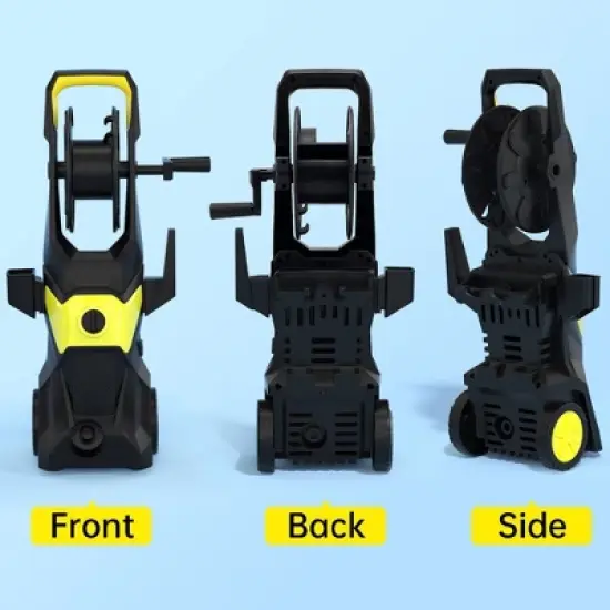 Topteng 3000 PSI 2.6 GPM Electirc High Pressure Washer with Pressure Washer Hose and Foam Cannon image {8}