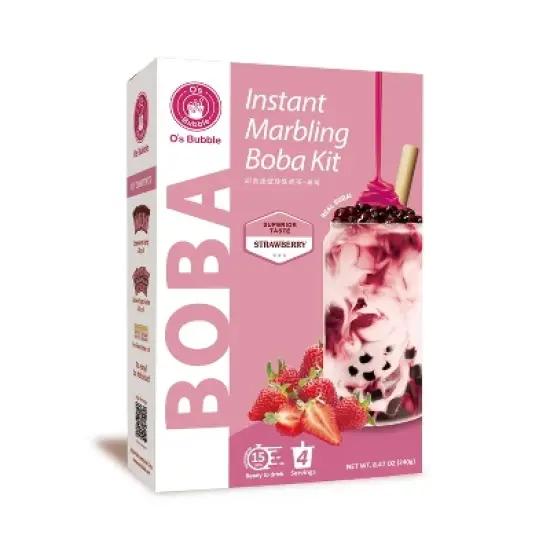 O's Bubble Instant Marbling Boba Kit - 8.47oz image {10}