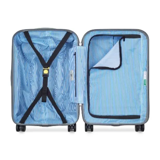 United Colors of Benetton x DELSEY PARIS Carry On 19" Hardside Spinner Suitcase image {2}