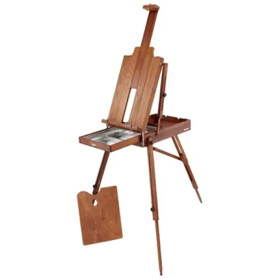 Creative Mark Safari Deluxe French Easel Walnut Stain image {3}