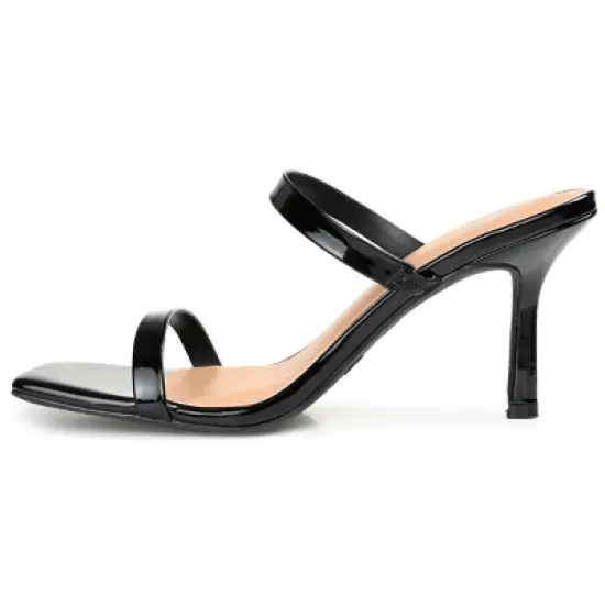 Journee Collection Womens Brie Tru Comfort Foam Open Toe Mid Stiletto Pumps image {1}