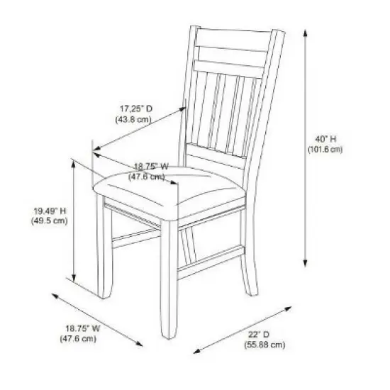 Landon Side Chair - Powell Company image {8}