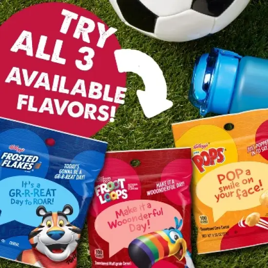 Kellogg's Frosted Flakes Go Packs Breakfast Cereal - 12oz/10ct image {3}