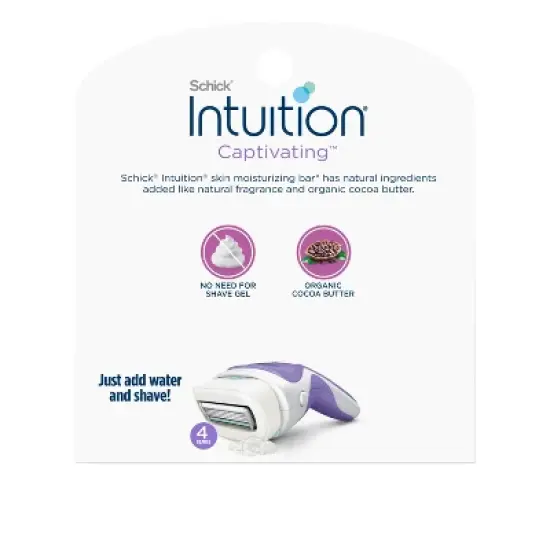 Schick Intuition Captivating Razor Blade Refill Kit - 3ct image {1}