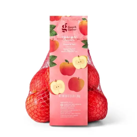 Fresh Pink Lady Apples - 3lb Bag - Good & Gather&trade; image {5}