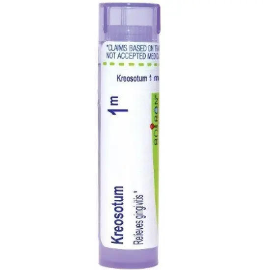 Kreosotum 1M by Boiron Homeopathic Single Medicine For Pain  -  80 Pellet image {10}
