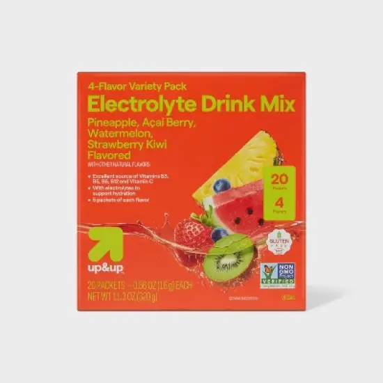 Hydration with Electrolytes Drink Mix - Variety Pack - up&up&trade; image {6}