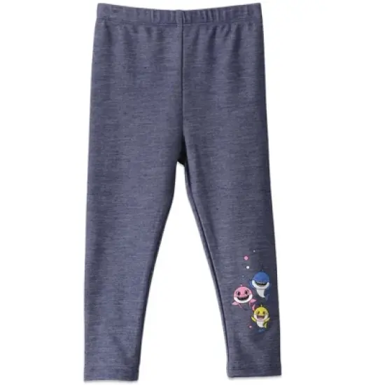 Pinkfong Baby Shark Daddy Shark Mommy Shark Baby Shark Baby Girls Vest T-Shirt and Pants 3 Piece Outfit Set Infant  image {2}