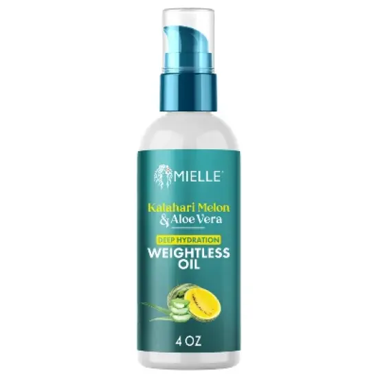 Mielle Organics Kalahari Melon & Aloe Vera Deep Hydration Weightless Oil - 4 fl oz image {11}
