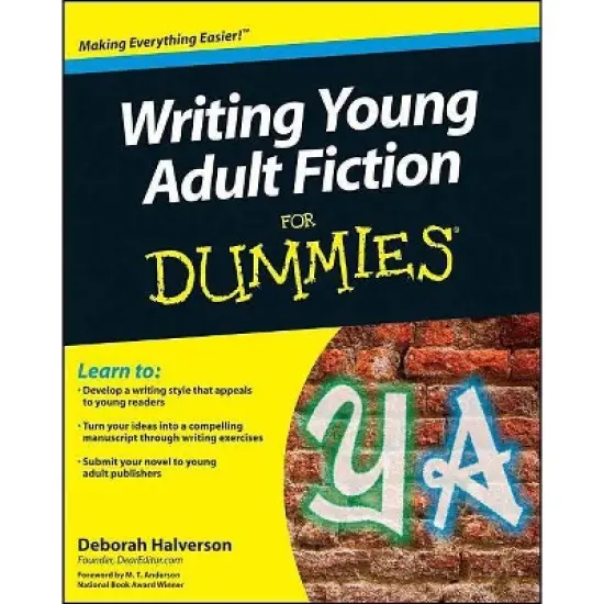 Writing Young Adult Fiction For Dummies - by  Deborah Halverson (Paperback) image {1}