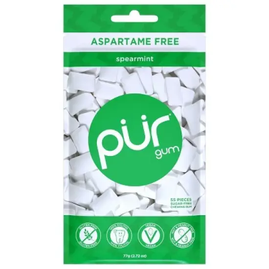 Pur Gum Spearmint Bag - 2.72oz image {1}