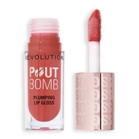 Makeup Revolution Pout Bomb Plumping Gloss - 0.15 fl oz image {10}