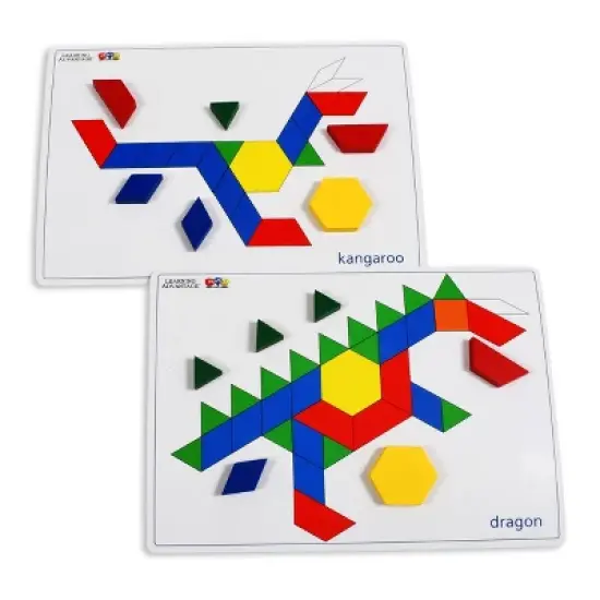 Learning Advantage Pattern Block Cards, Set of 20 image {3}