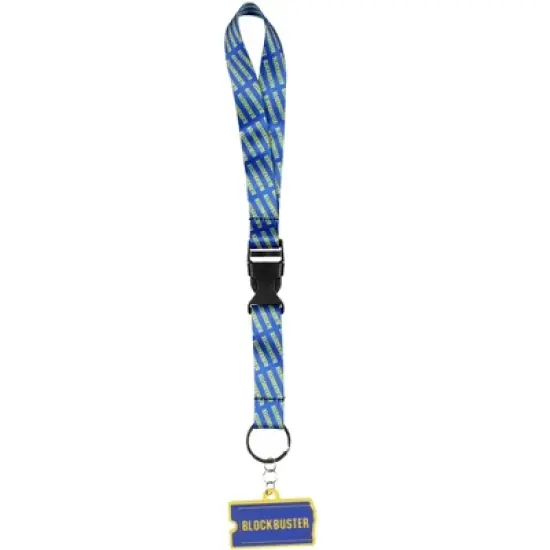 Blockbuster Video Lanyard Wrist Lanyard For Keys Keychains Wallet image {4}