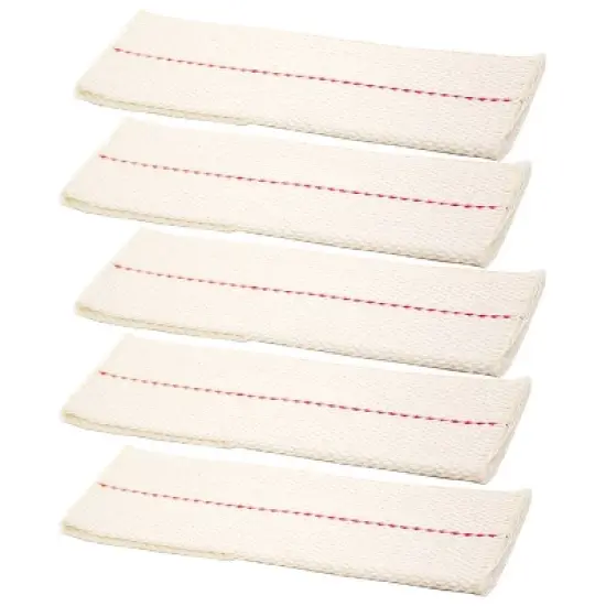 Aladdin Round Rayo Center Draft Tube Cotton Oil Lamp Wicks 1 3/8 in ID Pack of 5 image {4}