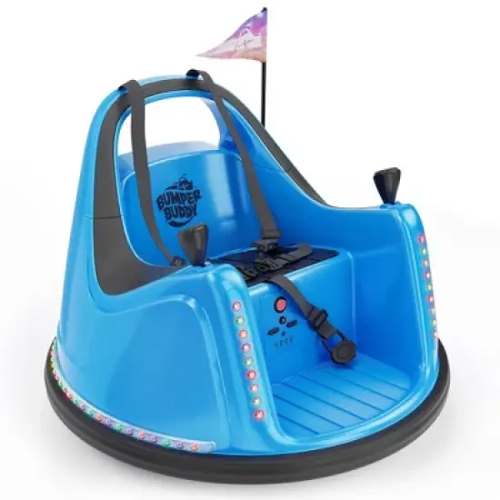 Bumper Buddy Electric Rechargeable Bumper Car for Kids &ndash; 360&deg; Spin, Multi-Color Lights, Music, and Remote Controll image {11}