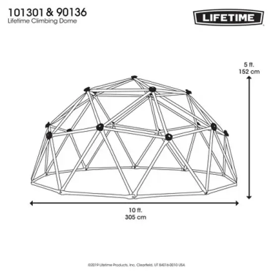 Lifetime 60" Climbing Dome image {6}