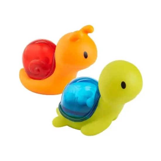 Munchkin Bath Rattle Squirts - Fun Sensory Bath Toys for Babies & Toddlers - 2pk image {6}