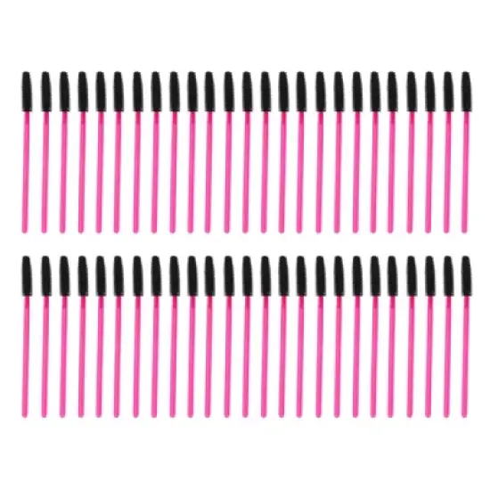 Unique Bargains Convenient Silicone Eyelash Brush 50 Pcs image {23}