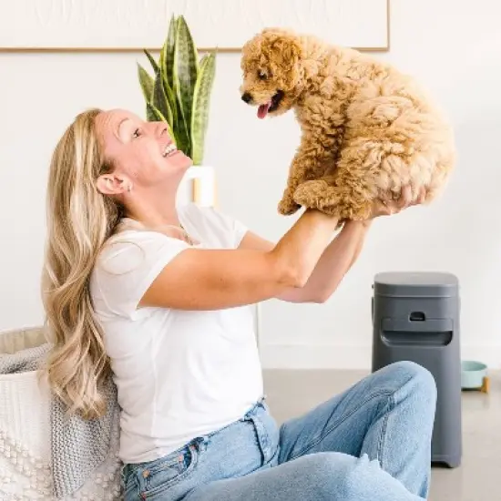 Pet Genie Pail Waste Container System - Gray image {2}