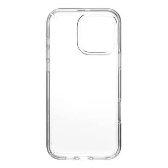 Speck iPhone 16 Pro Max Presidio Perfect Clear Case: Polycarbonate & TPU, Solid Pattern image {4}