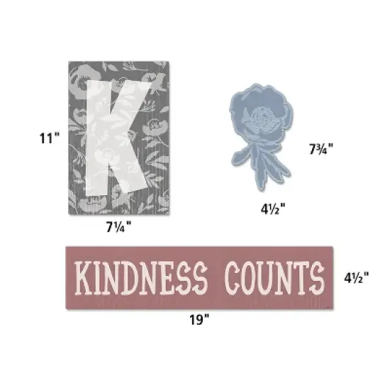 Teacher Created Resources&reg; Classroom Cottage Always Choose Kindness Bulletin Board Set, 23 Pieces image {1}