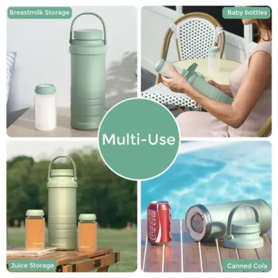 Momcozy Portable Breast Milk Cooler - Green image {5}