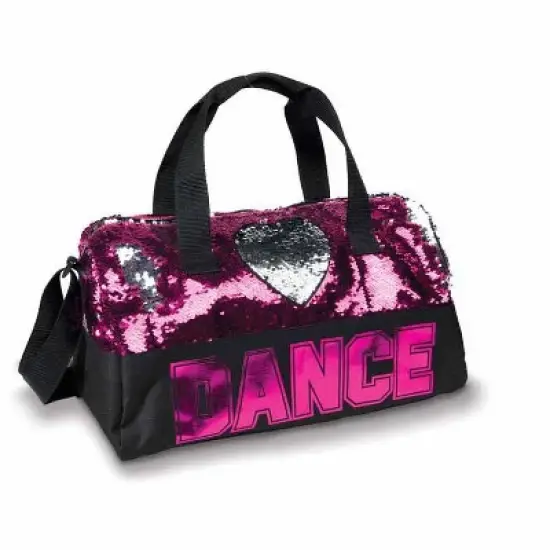 Dance Duffle Bag Danz N Motion B842 Sequin Heart image {3}