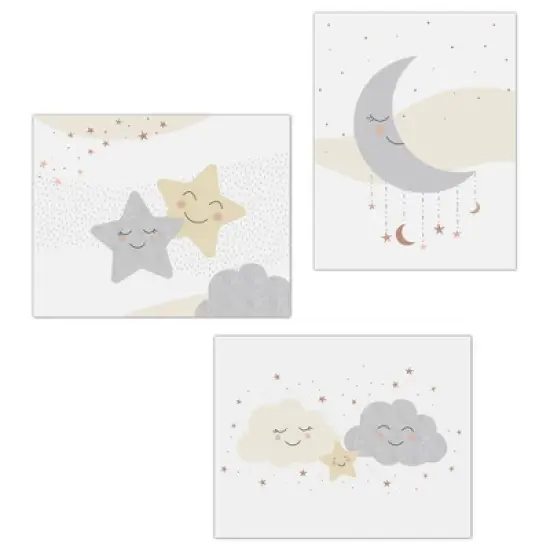 Lambs & Ivy Goodnight Moon 3-Piece Unframed Nursery/Child Wall Art 11&rdquo; X 14&rdquo; image {1}
