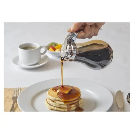 Winco Glass Syrup Dispenser image {2}