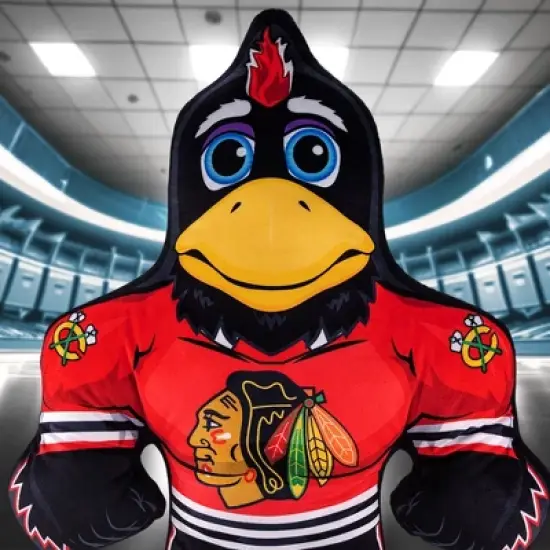 Bleacher Creatures Chicago Blackhawks Tommyhawk 24" Mascot Bleacher Buddy image {5}