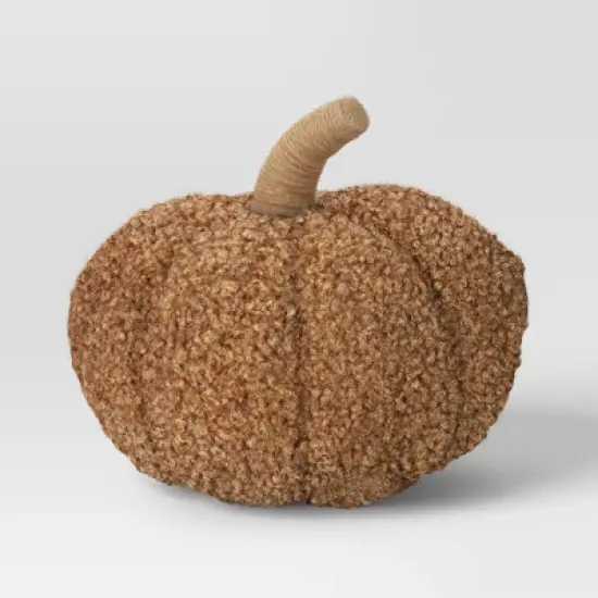 Teddy Boucle Shaped Pumpkin - Threshold&trade; image {5}