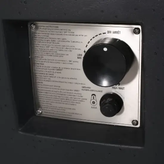 Holmwood Outdoor 40000 BTU Light Weight Concrete Square Fire Pit Dark Gray - Christopher Knight Home image {1}