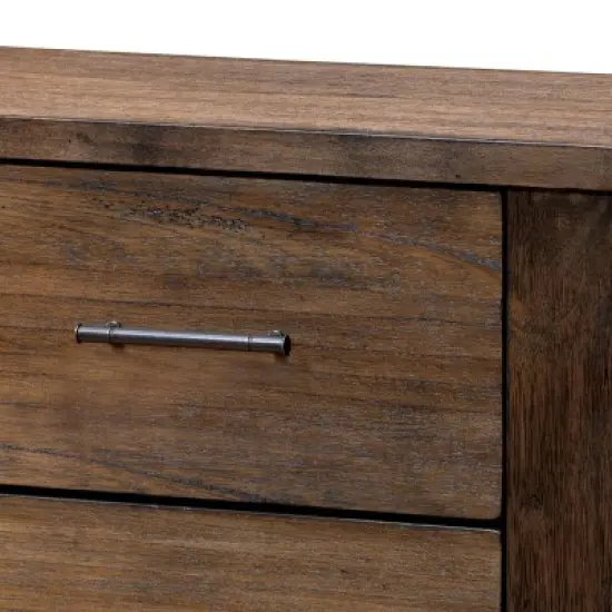 Keaton 2 Drawer Nightstand Oak - HOMES: Inside + Out image {2}
