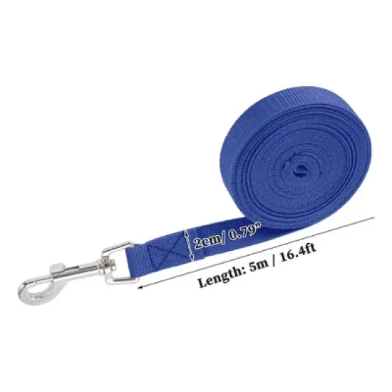 Unique Bargains Training Dog Leash 16.4ft Blue 1 Pc image {3}