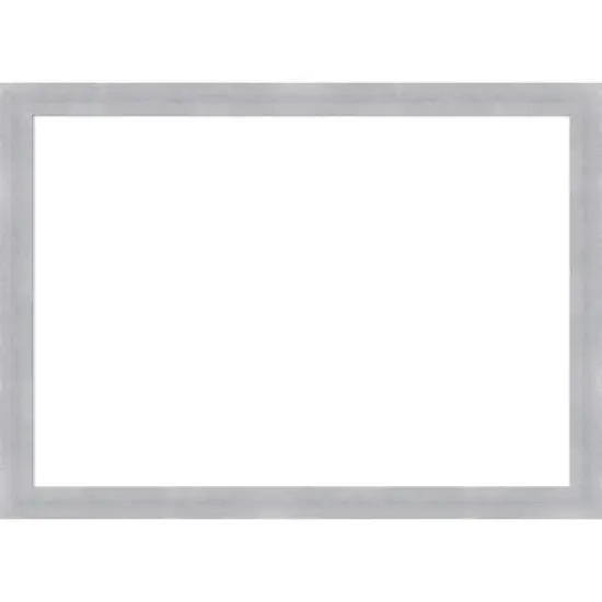 Amanti Art Grace Brushed Nickel Narrow Framed Dry Erase Magnetic Board image {9}