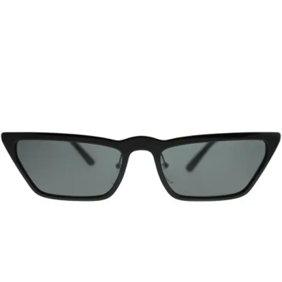 Prada PR19US 1AB5S0 Womens Cat-Eye Sunglasses Black 58mm image {1}