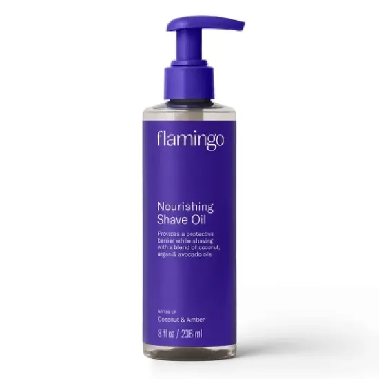 Flamingo Women's Nourishing Shaving Oil for Sensitive Skin - 8 fl oz image {7}