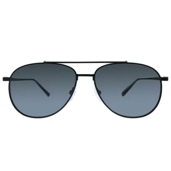 Salvatore Ferragamo SF 201S 002 Unisex Aviator Sunglasses Black 60mm image {1}