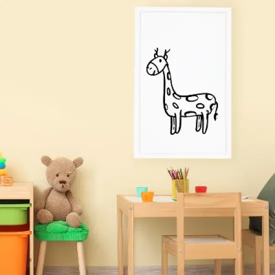 Sunnydaze Magnetic Dry Erase Board for Wall - 36&rdquo; x 24&rdquo; - White image {3}